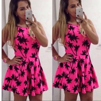 vestido fashion pink